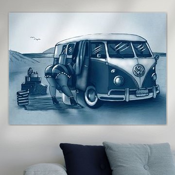 Volkswagen Transporter Art - Free Shipping & Custom-Made | Art Heroes